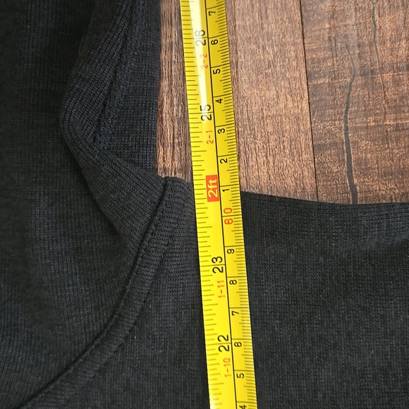 Nike Black Quarter Zip Sweater Mens Large Athletic Streetwear Classic Athleisure - Picture 5 of 8